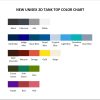 tank top color chart - Ruby Gloom Merch